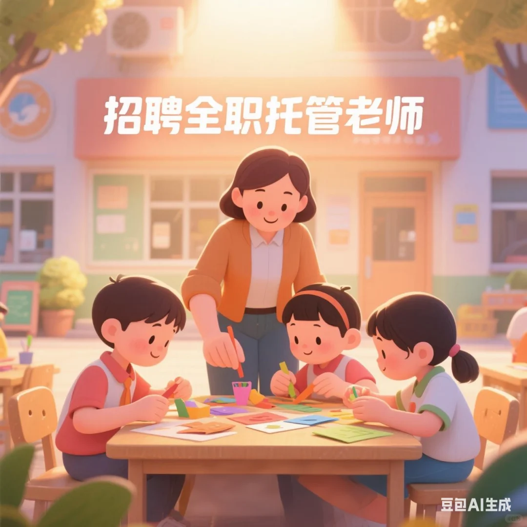 托管中心招老师啦，欢迎私信