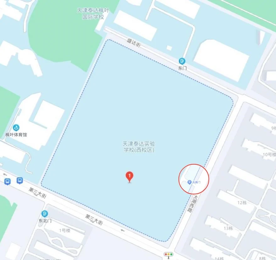 【笔试资料】泰达街招录雇员笔试考场分布图