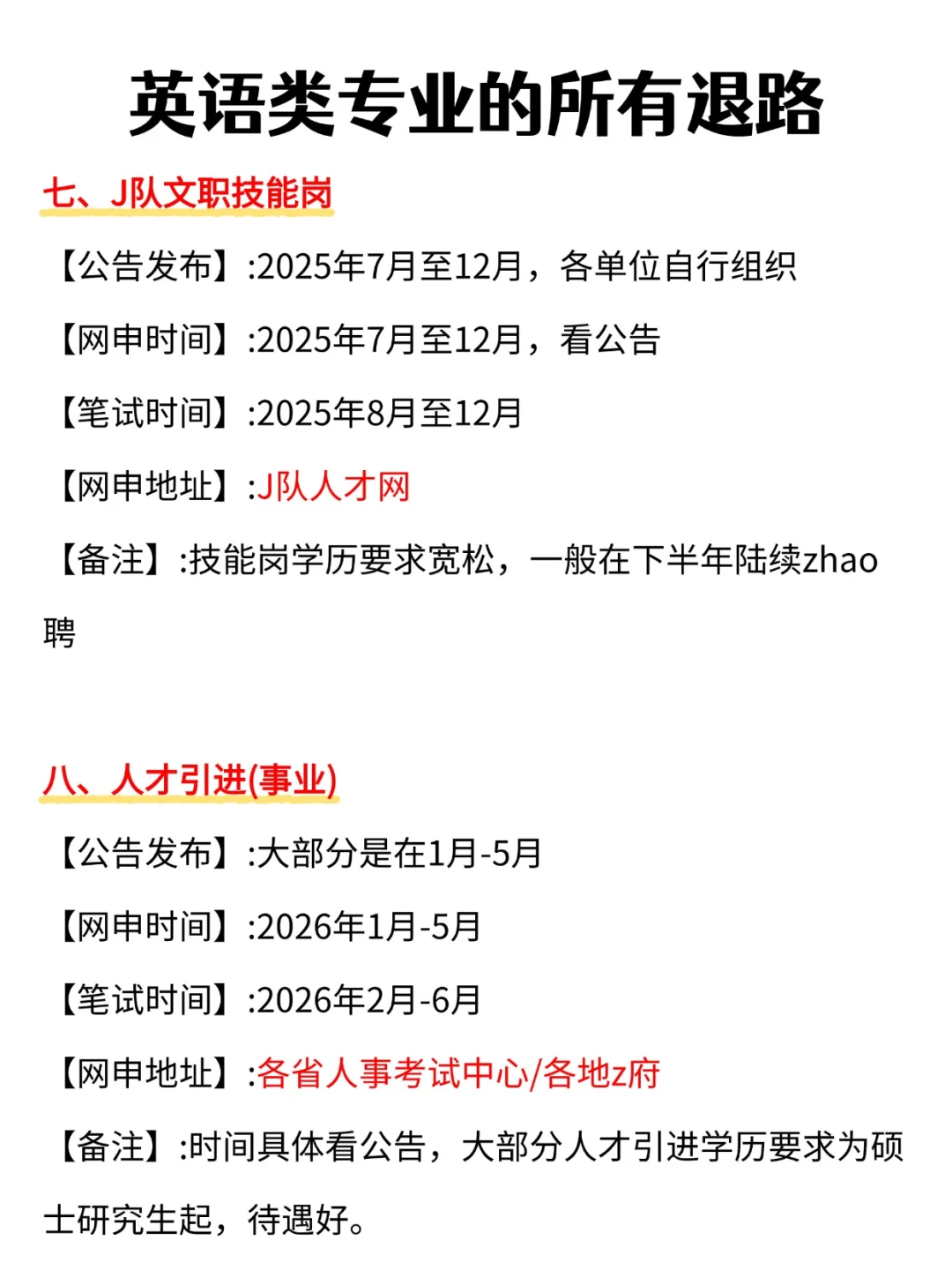 英专生真的没有出路了吗...