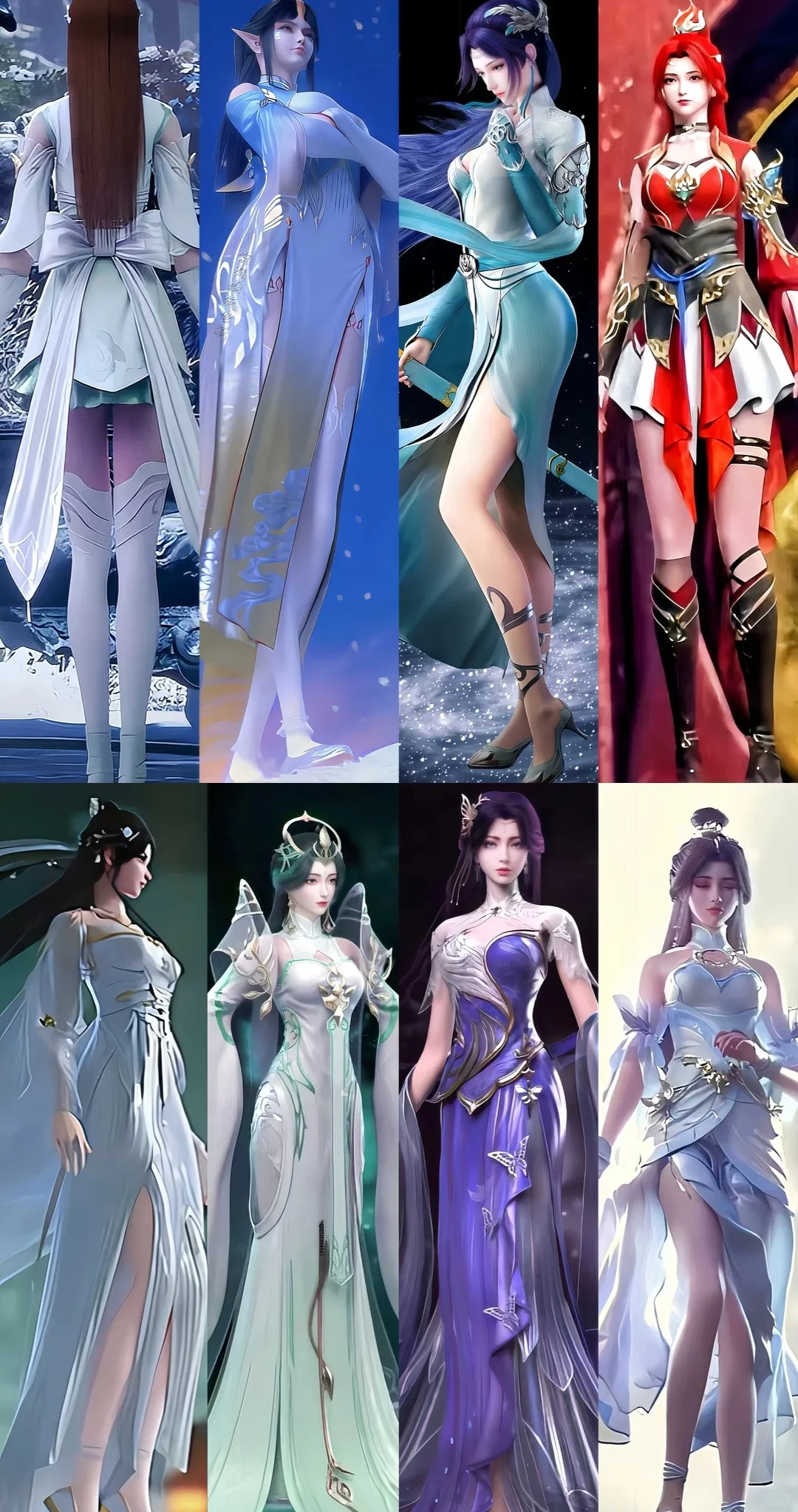 国漫女神合集！进来选老婆啦！