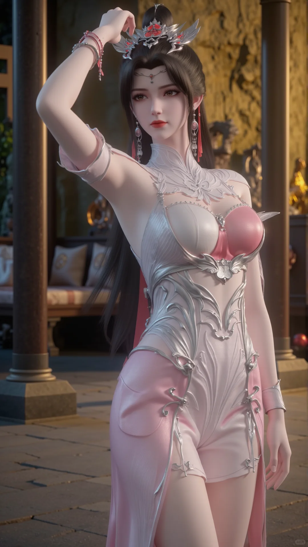 这也太美啦，好仙啊！仙女下凡啦