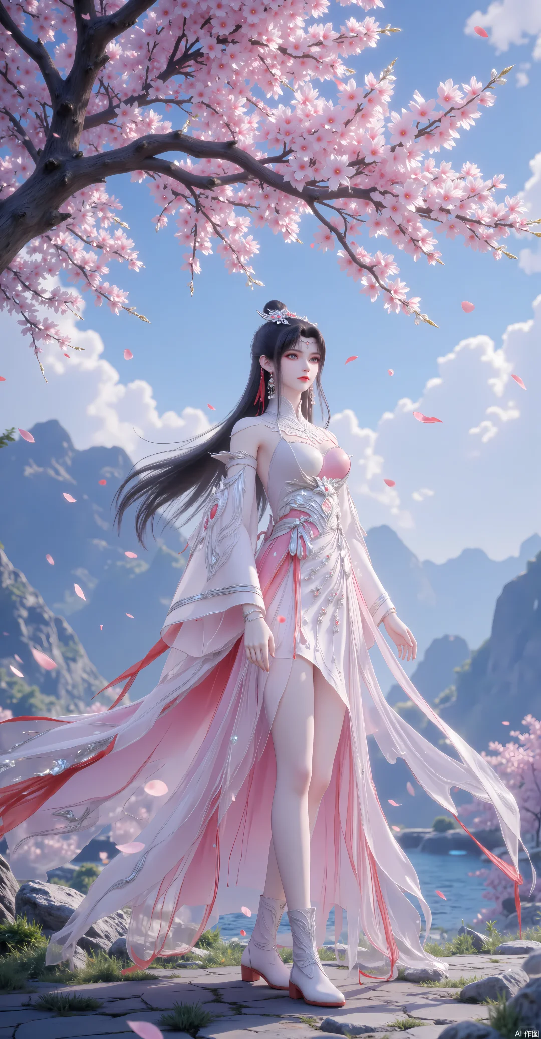 就，这个真的太美了！桃心佳人柳眉