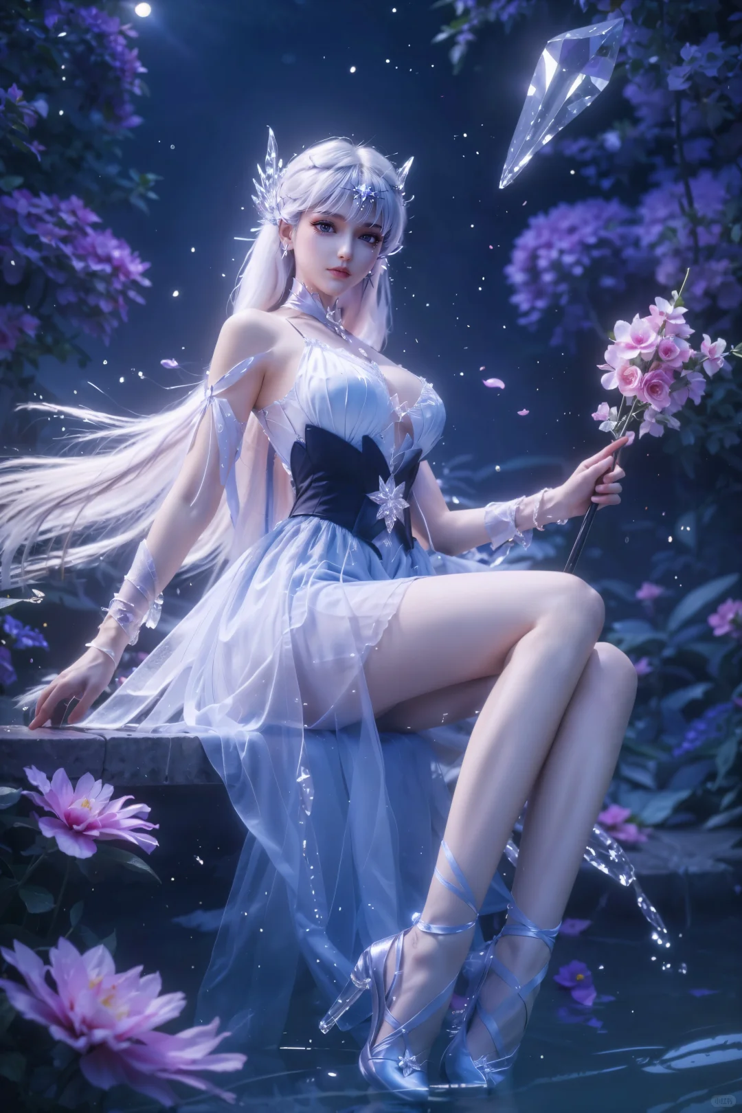 采儿怎么可以这么美~如仙女下凡