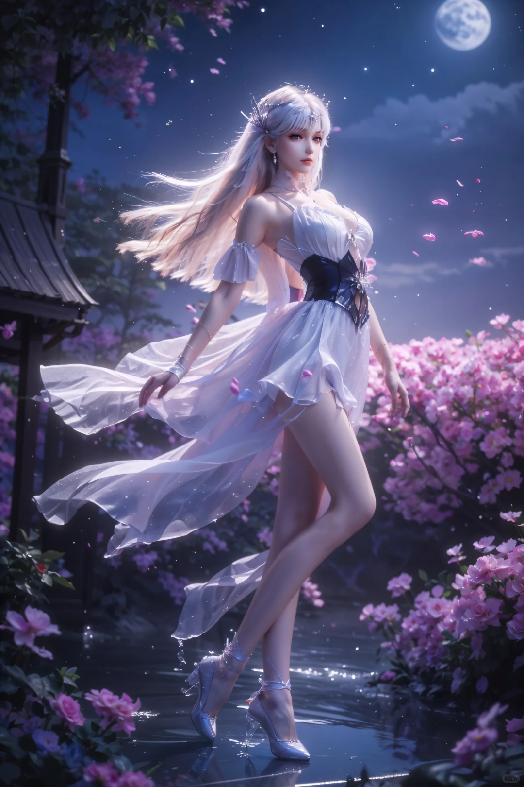 采儿怎么可以这么美~如仙女下凡