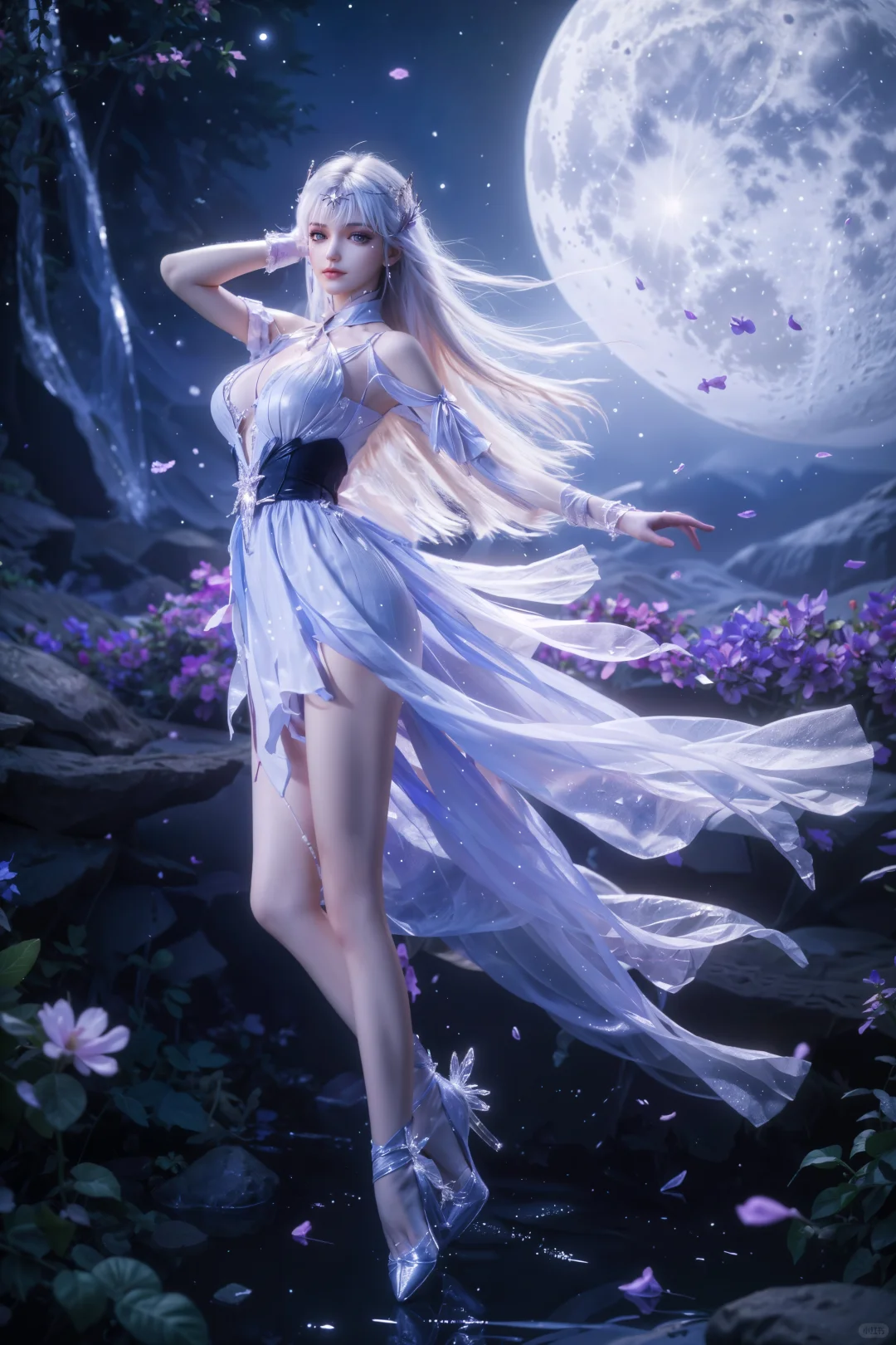 采儿怎么可以这么美~如仙女下凡