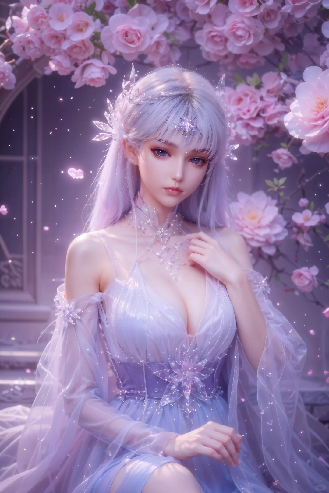 采儿怎么可以这么美~如仙女下凡