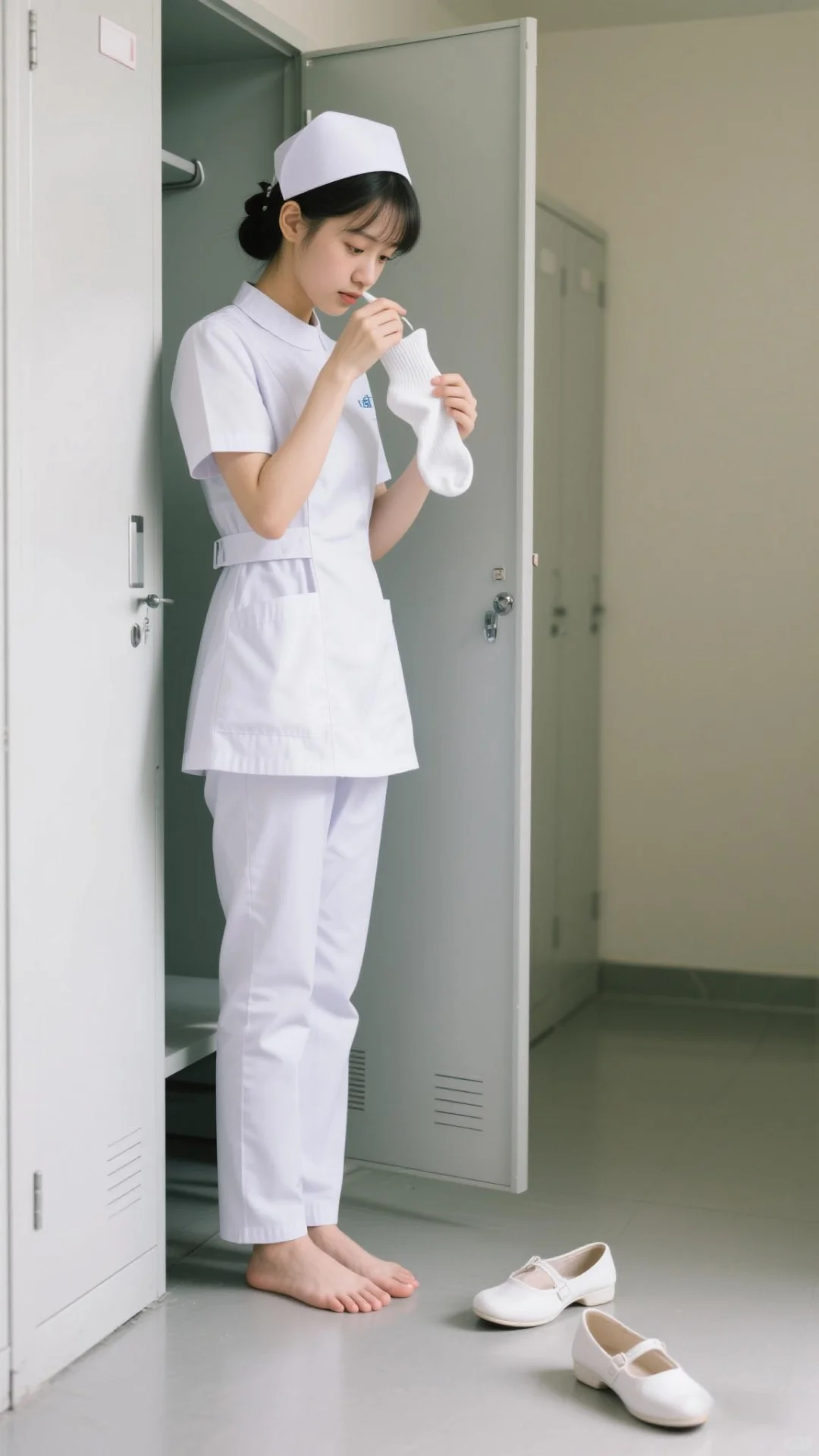 ai画的护士小姐姐