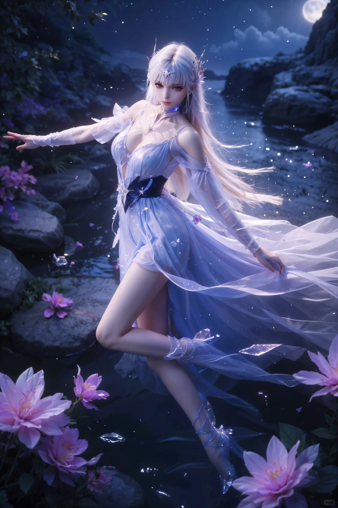 采儿怎么可以这么美~如仙女下凡