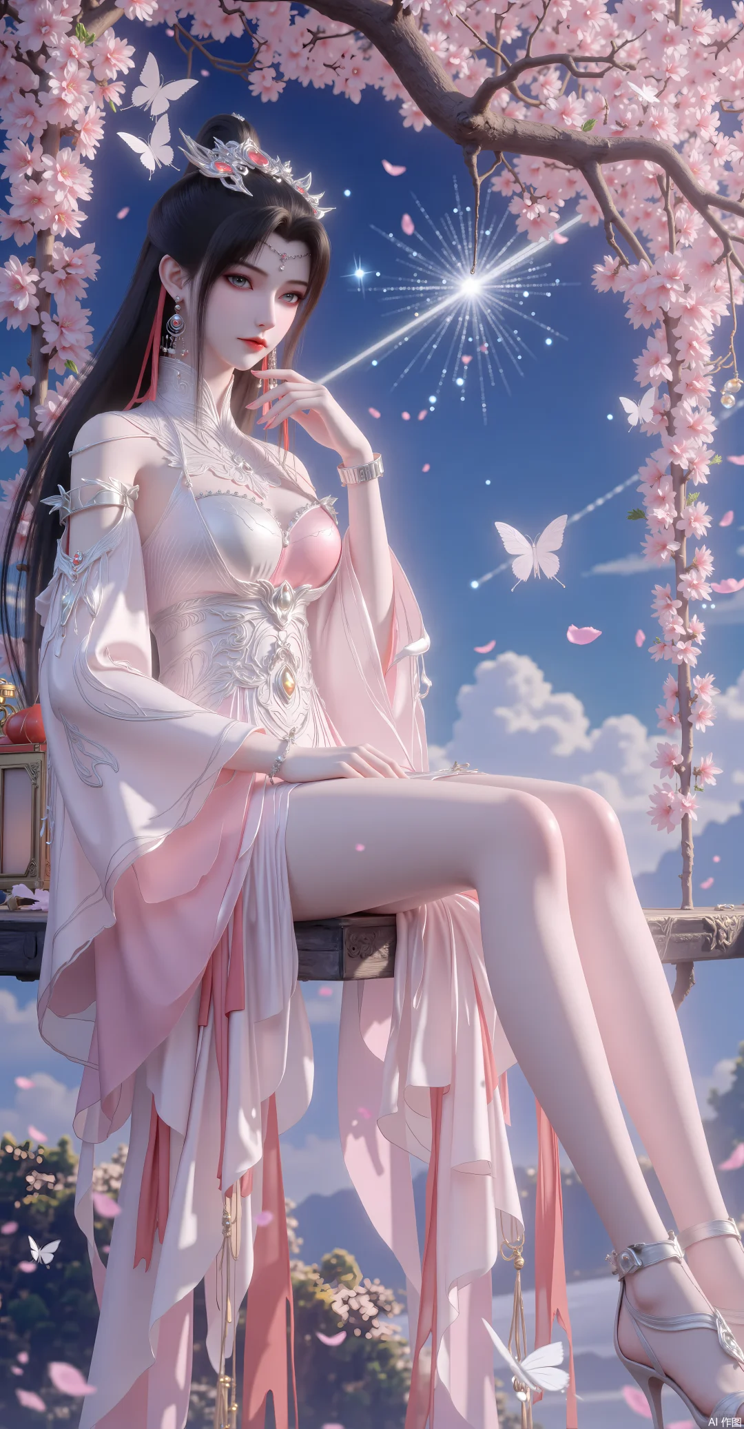 就，这个真的太美了！桃心佳人柳眉