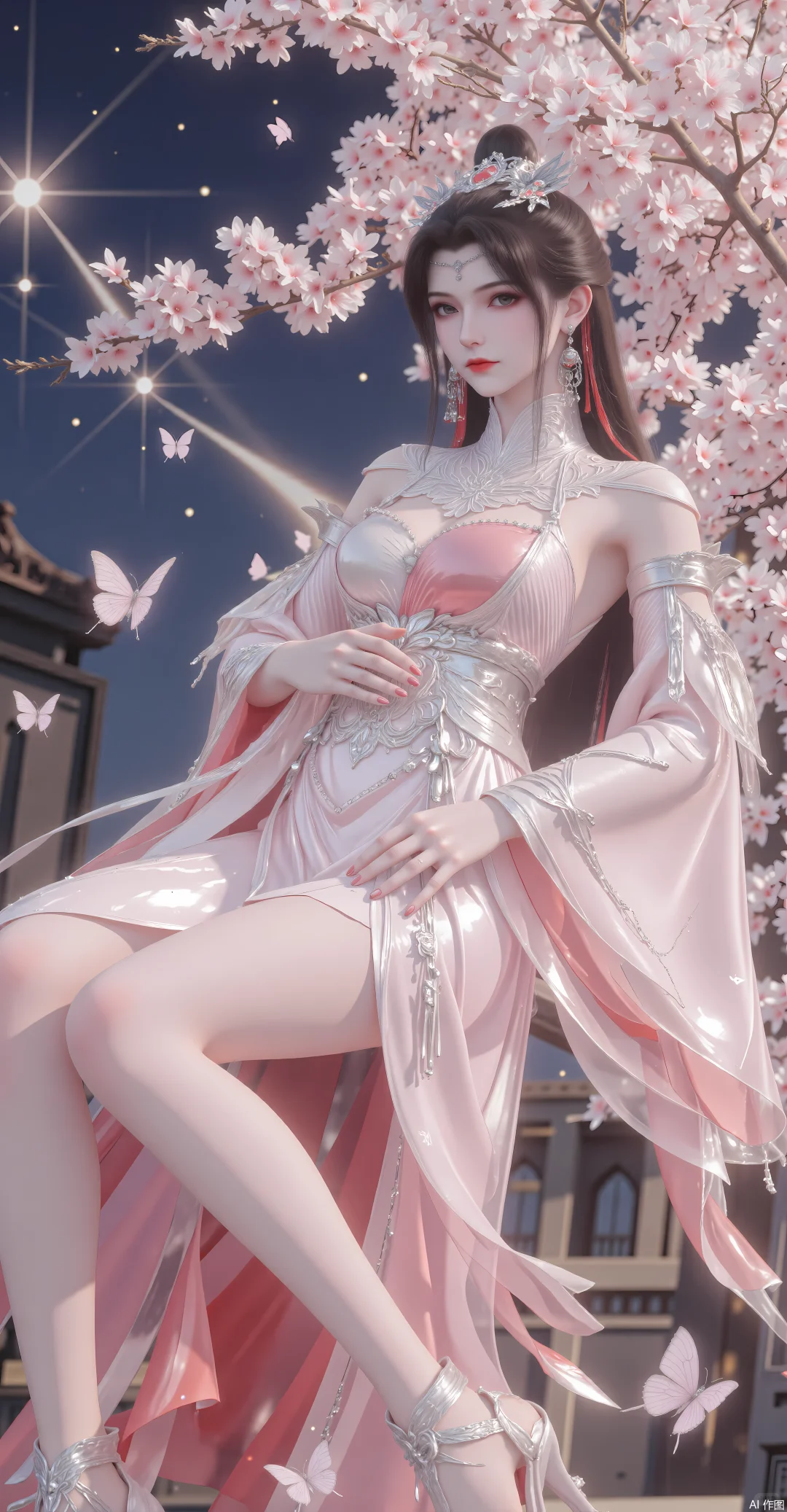 就，这个真的太美了！桃心佳人柳眉