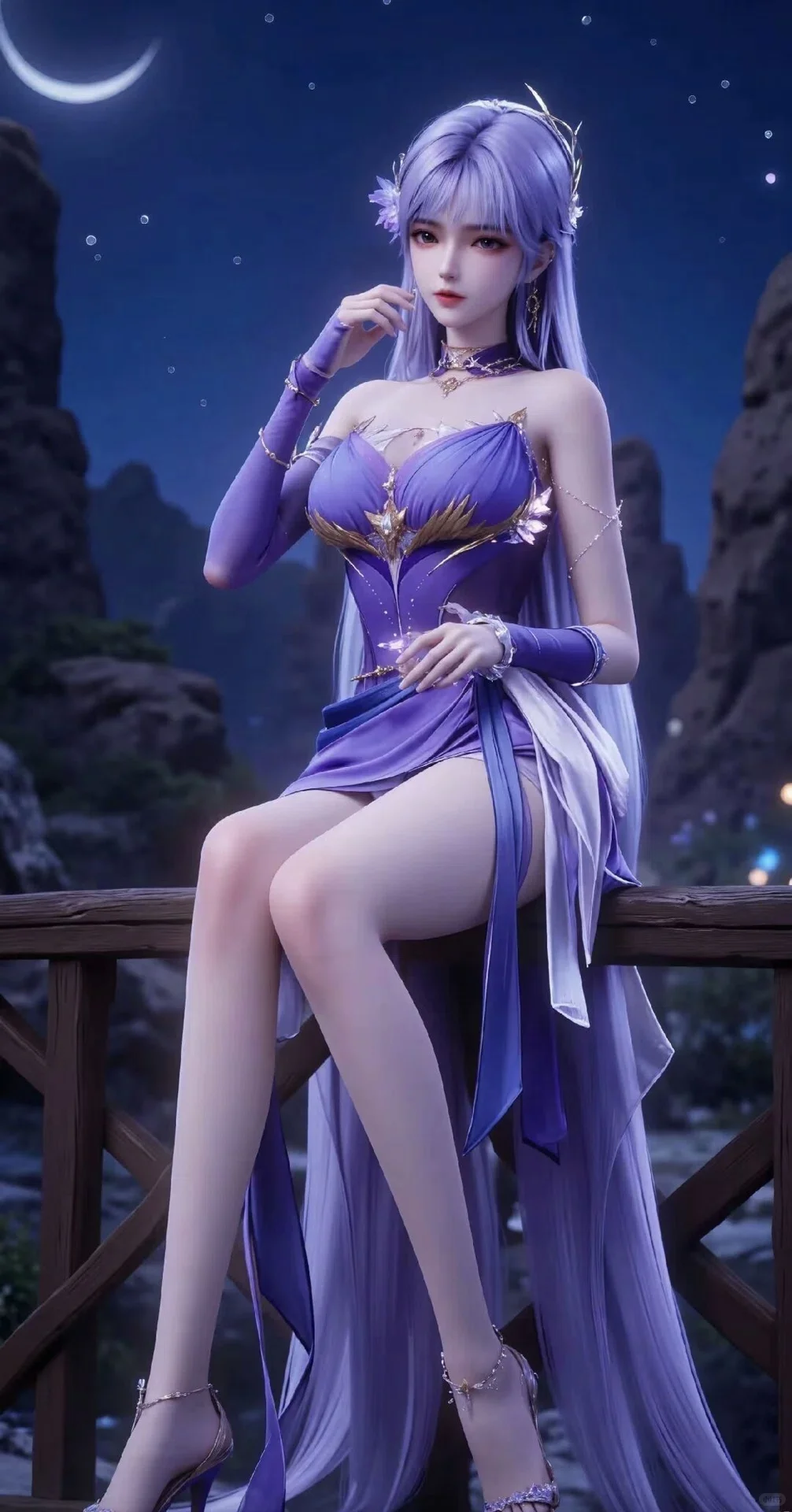 白衣胜雪美如画快来领你的采儿