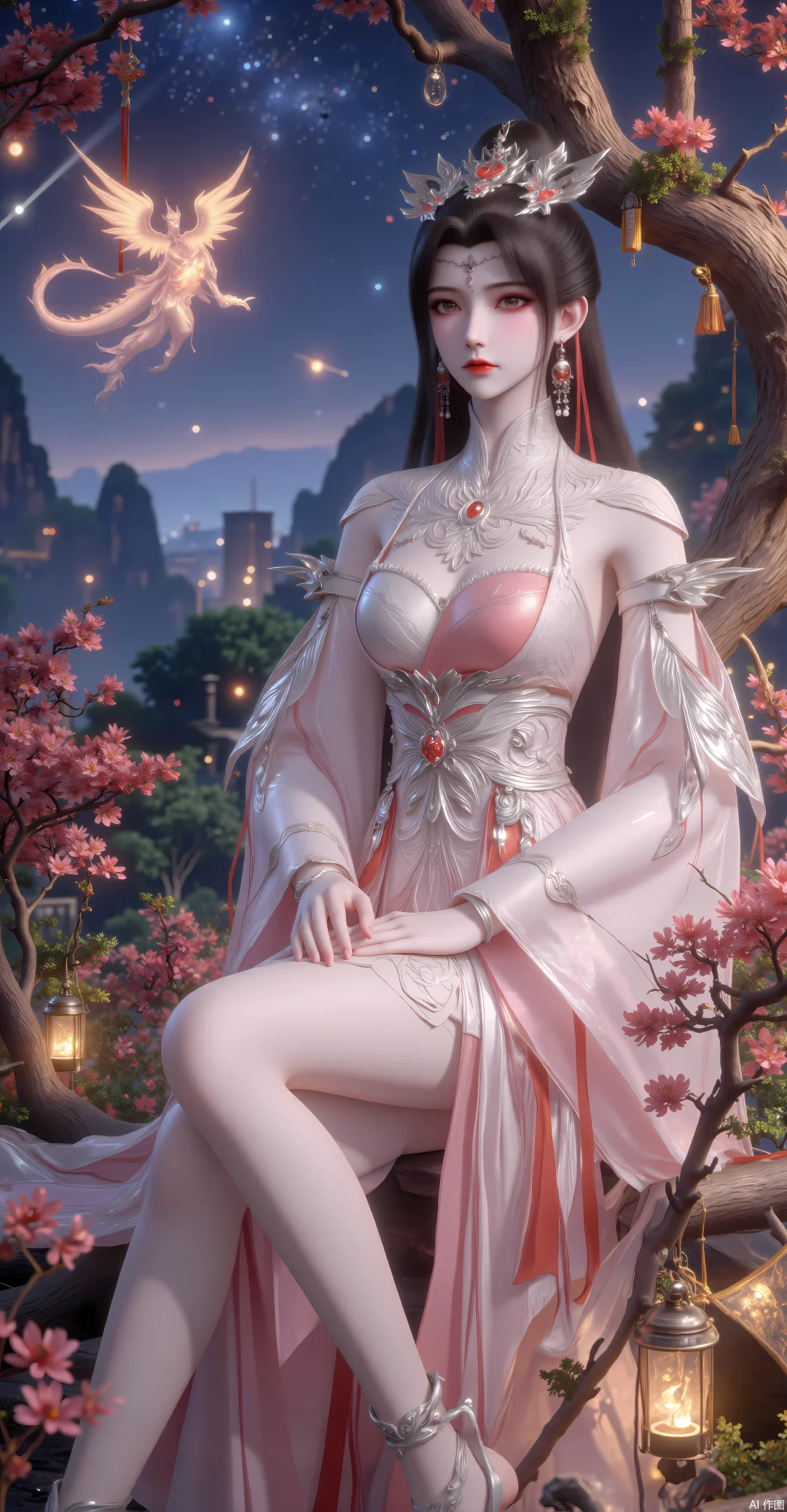 就，这个真的太美了！桃心佳人柳眉