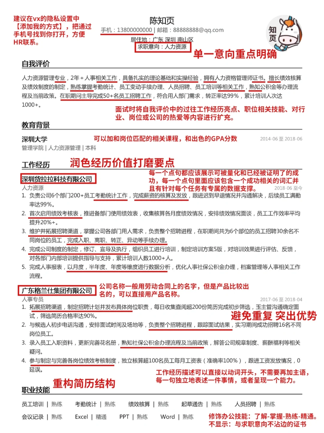 这才是HR想看到的跳槽简历?拿下高薪offer