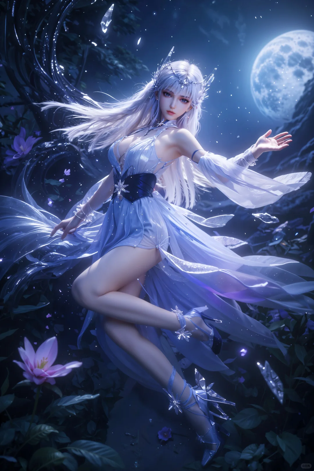 采儿怎么可以这么美~如仙女下凡