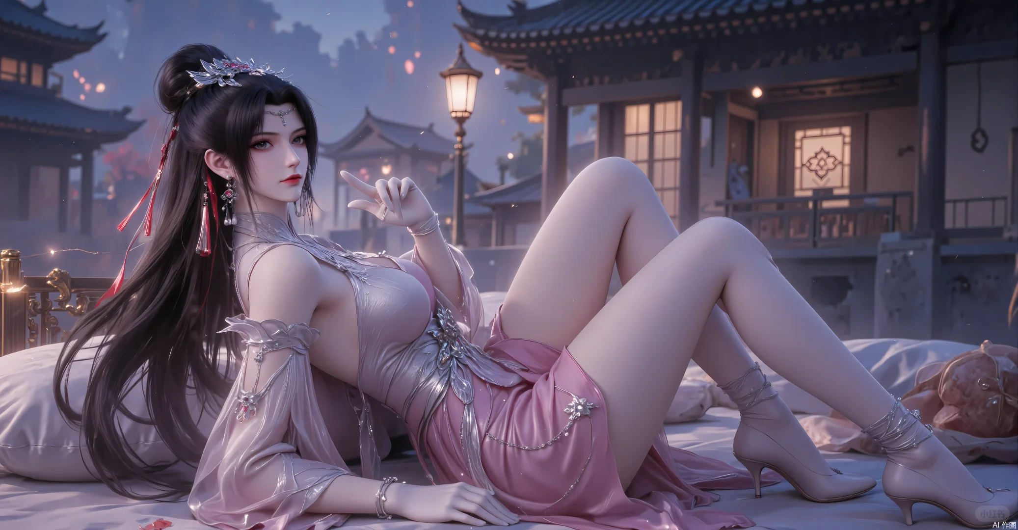 就，这个真的太美了！桃心佳人柳眉