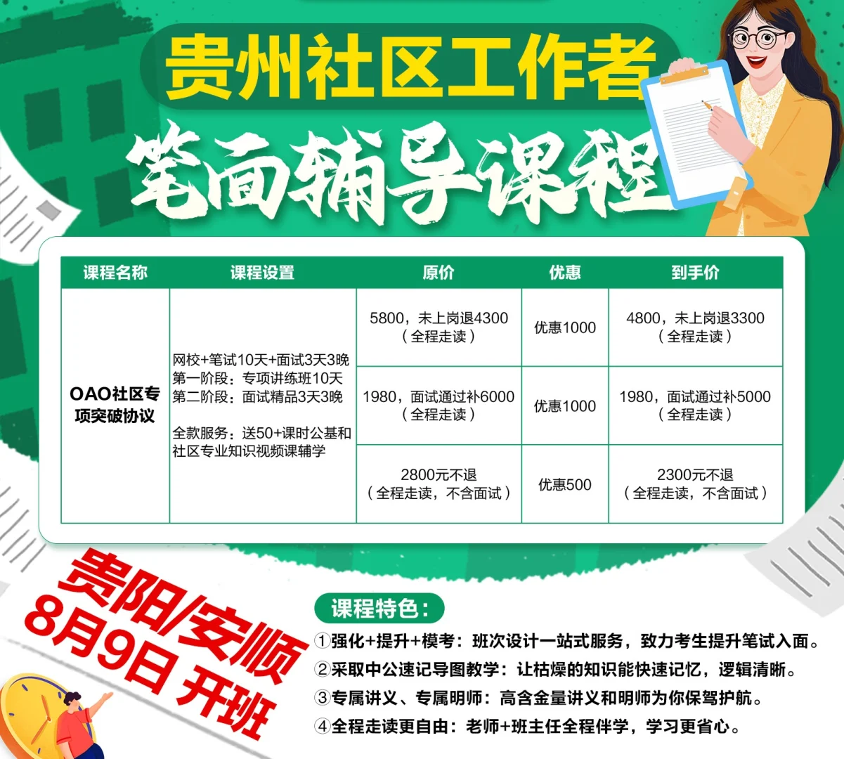 安顺西秀区社区工作者招聘45人简章