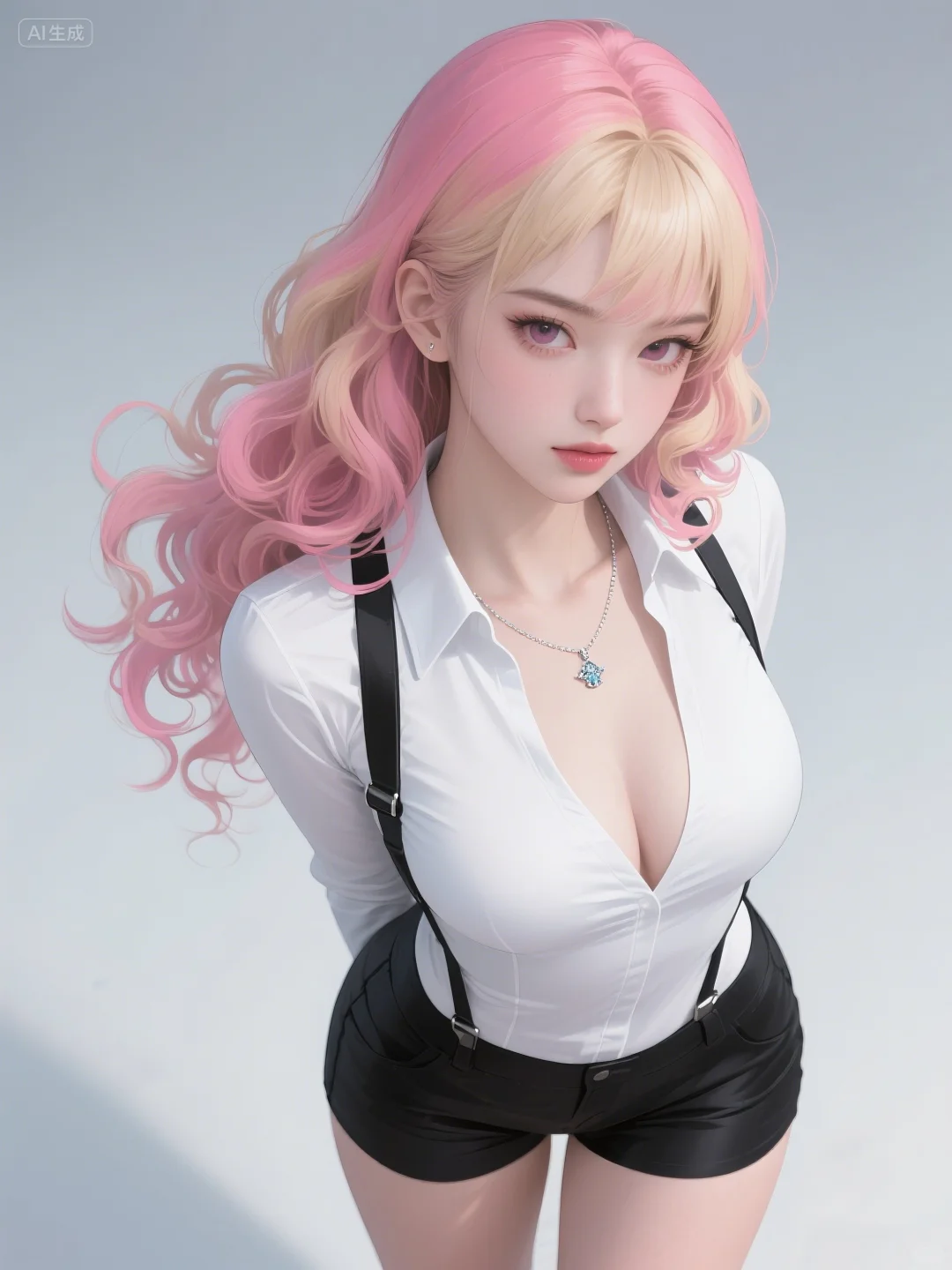深V剪裁设计?