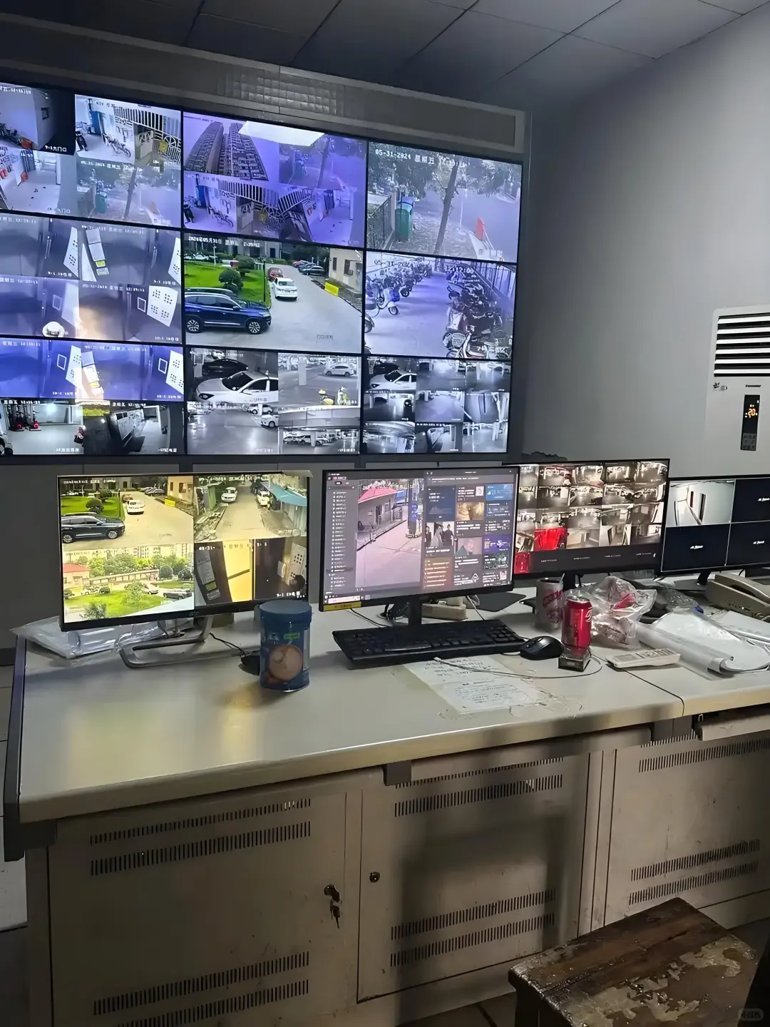聘交通枢纽站监控室工作人员