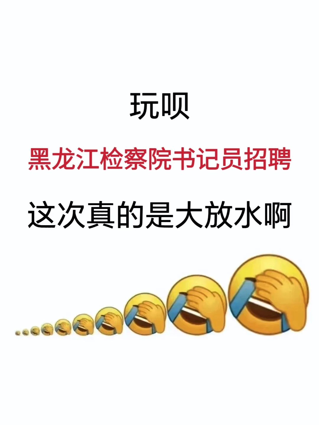 黑龙江检察院书记员招聘，能拉一个算一个