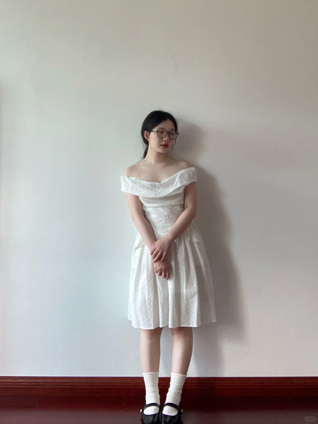 试穿 | 纯欲小白裙