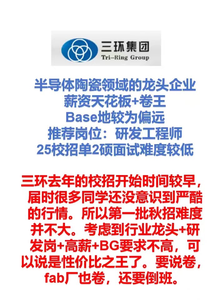 25届化工有哪些点击即送的Offer