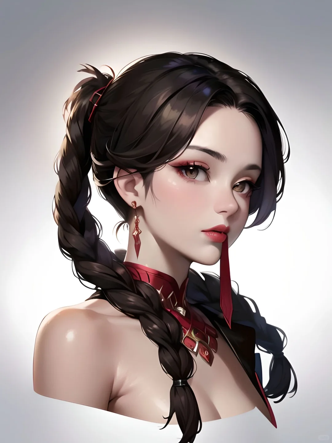 AI插画✨?性感少女