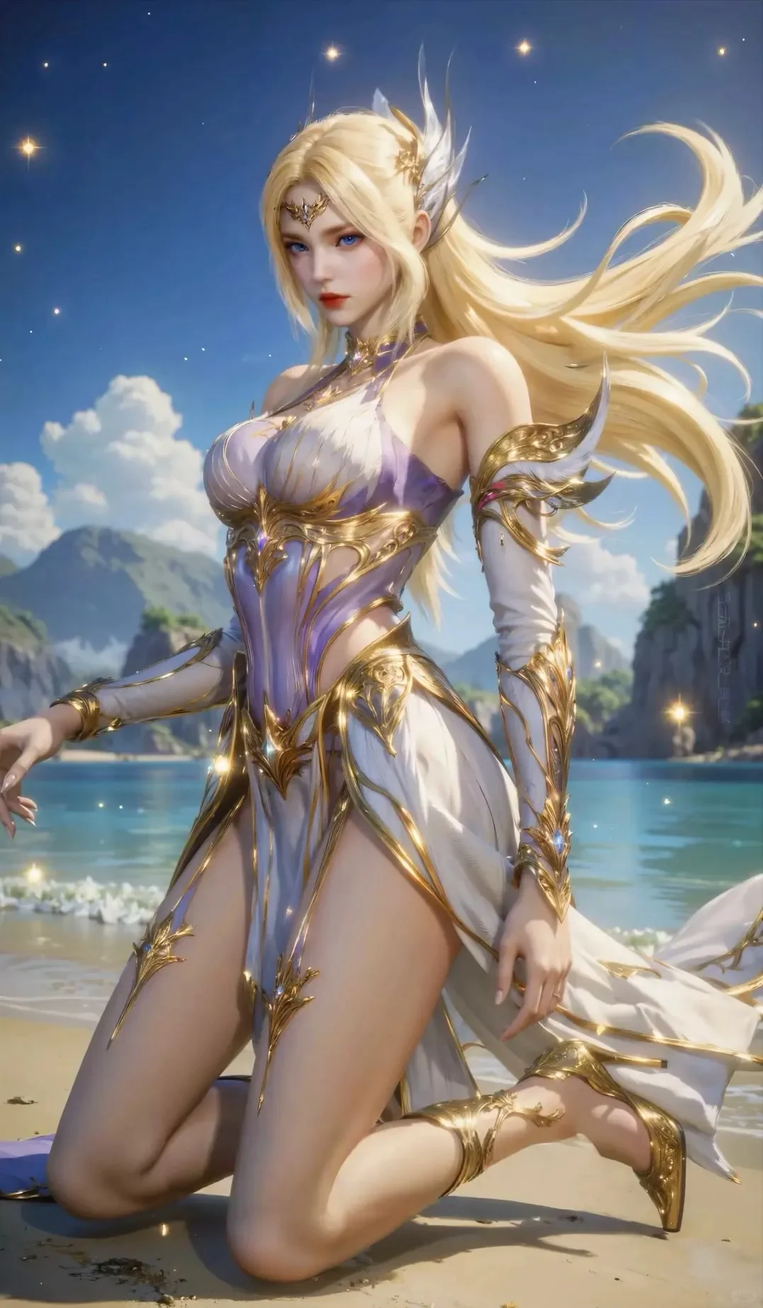 国漫女神图片（34金衣宝座版）