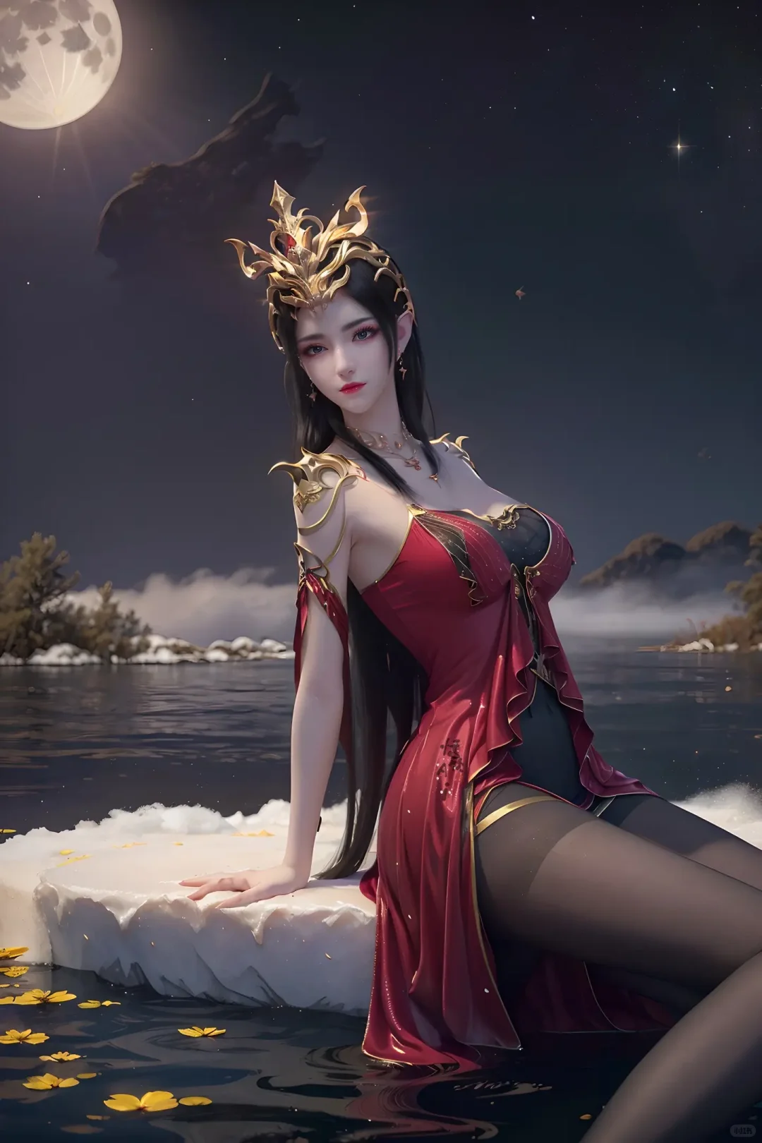 女王的建模能不能按这个来?