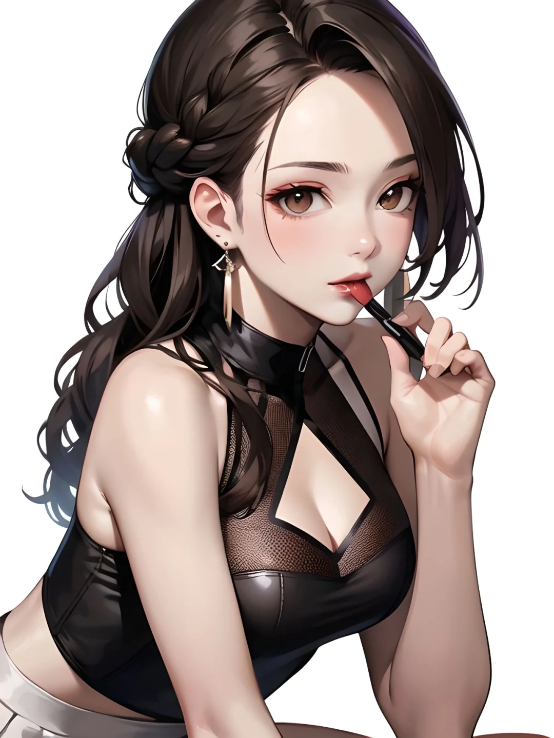 AI插画✨?性感少女