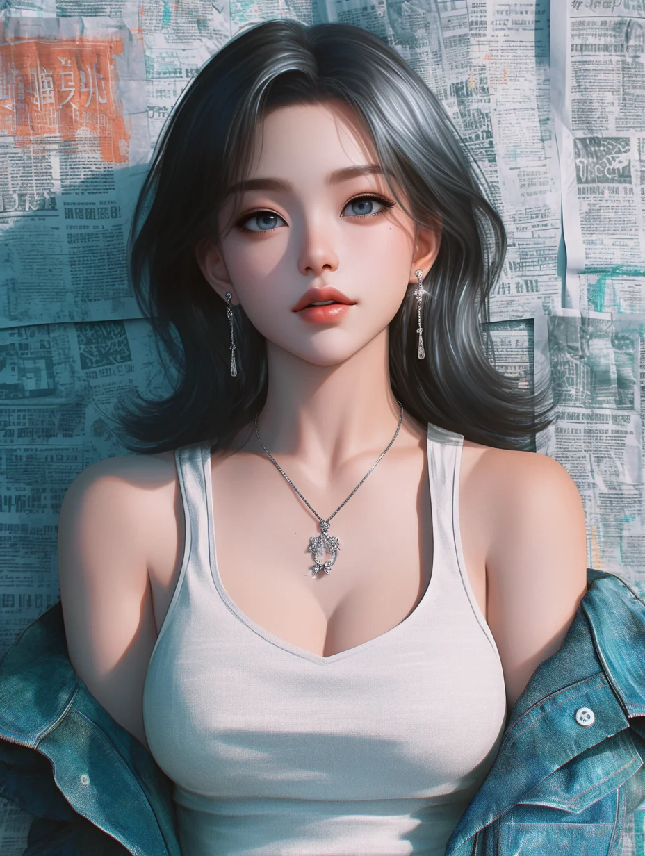 AI绘画 有点小性感