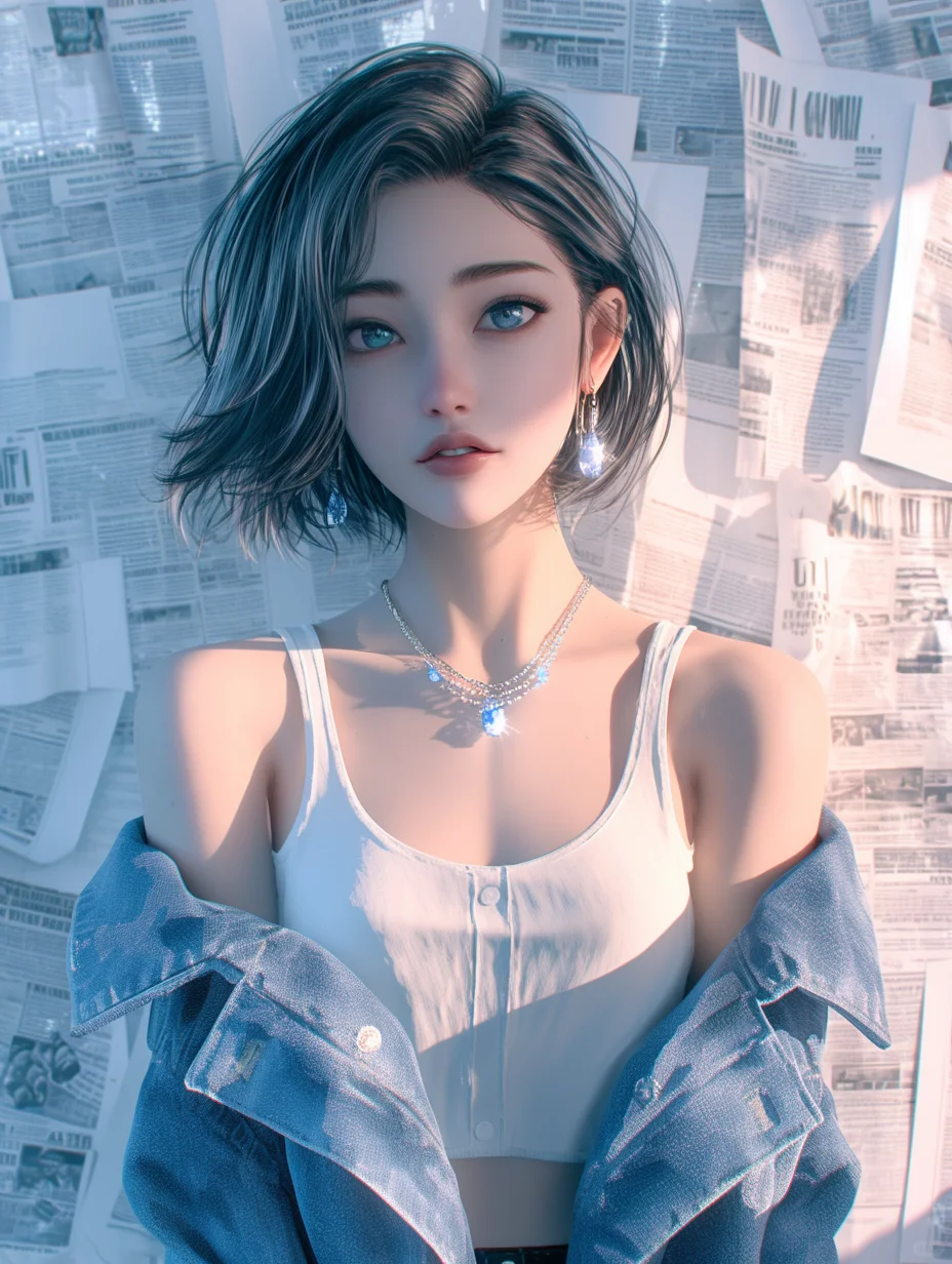 AI绘画 有点小性感
