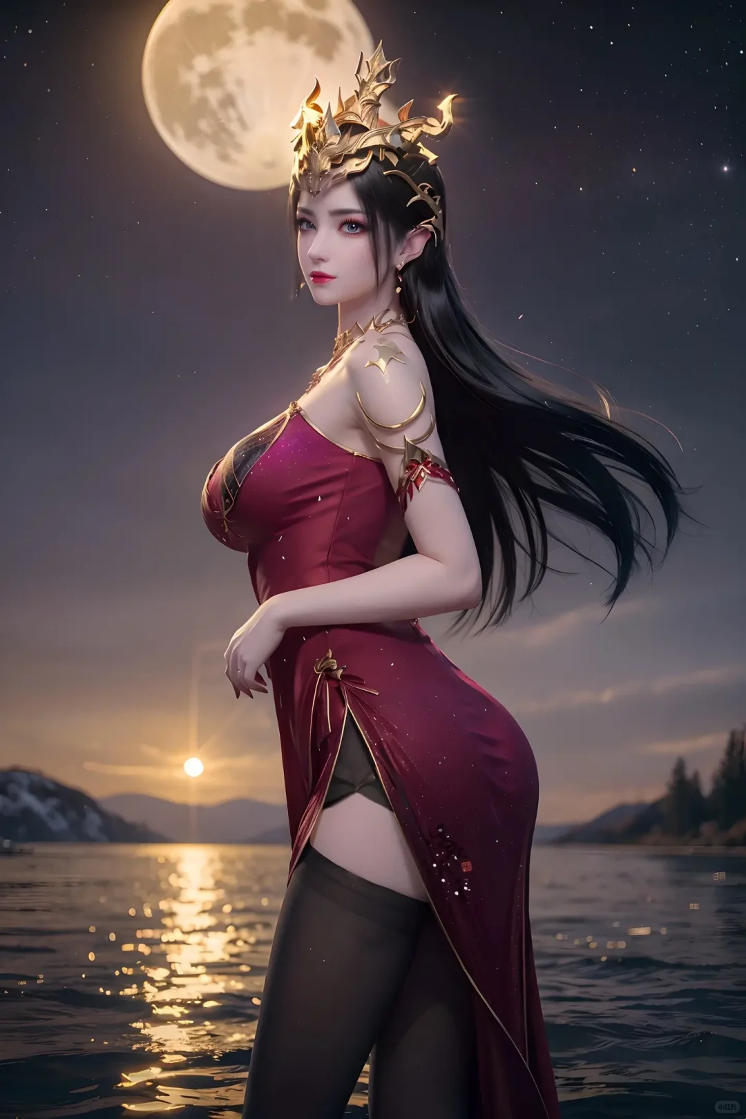 女王的建模能不能按这个来?