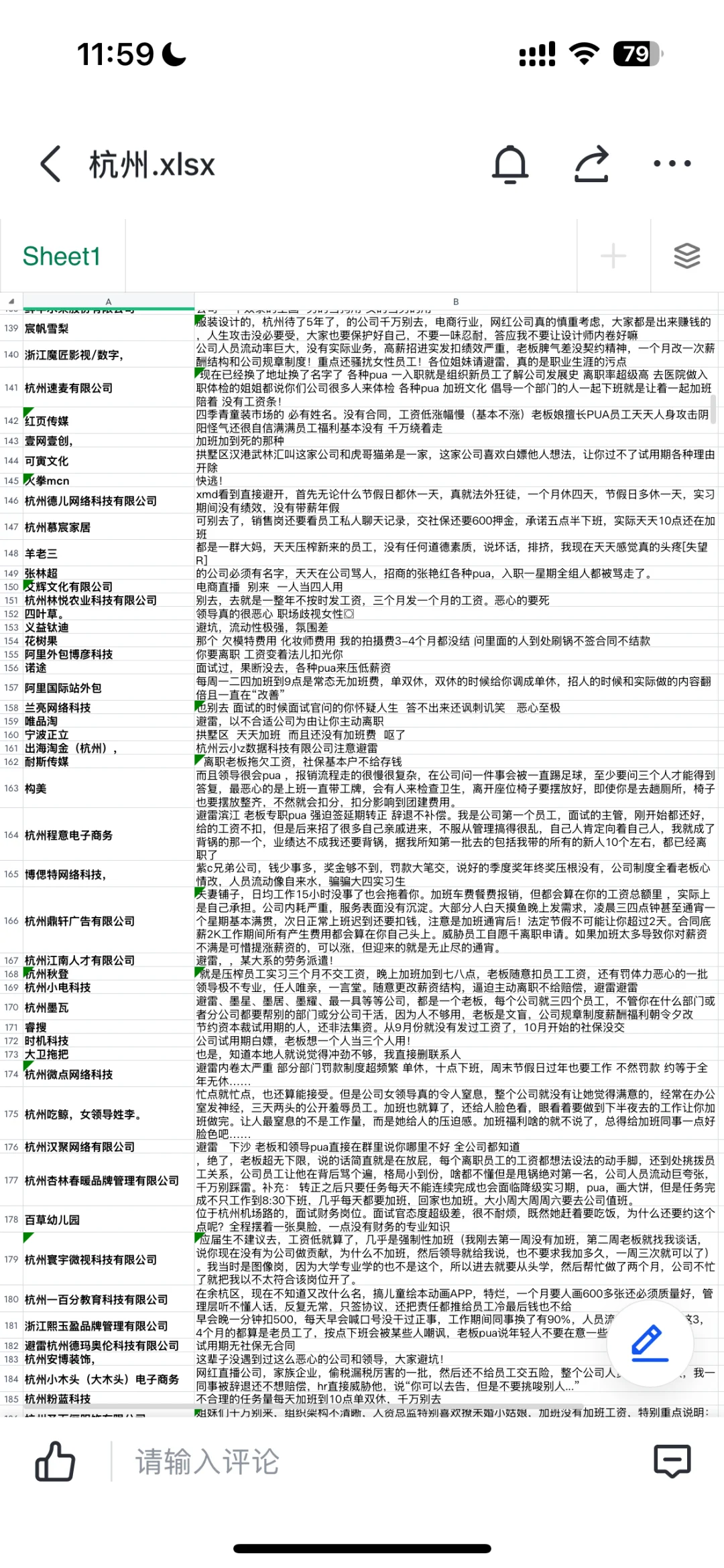 杭州找工作热评！
