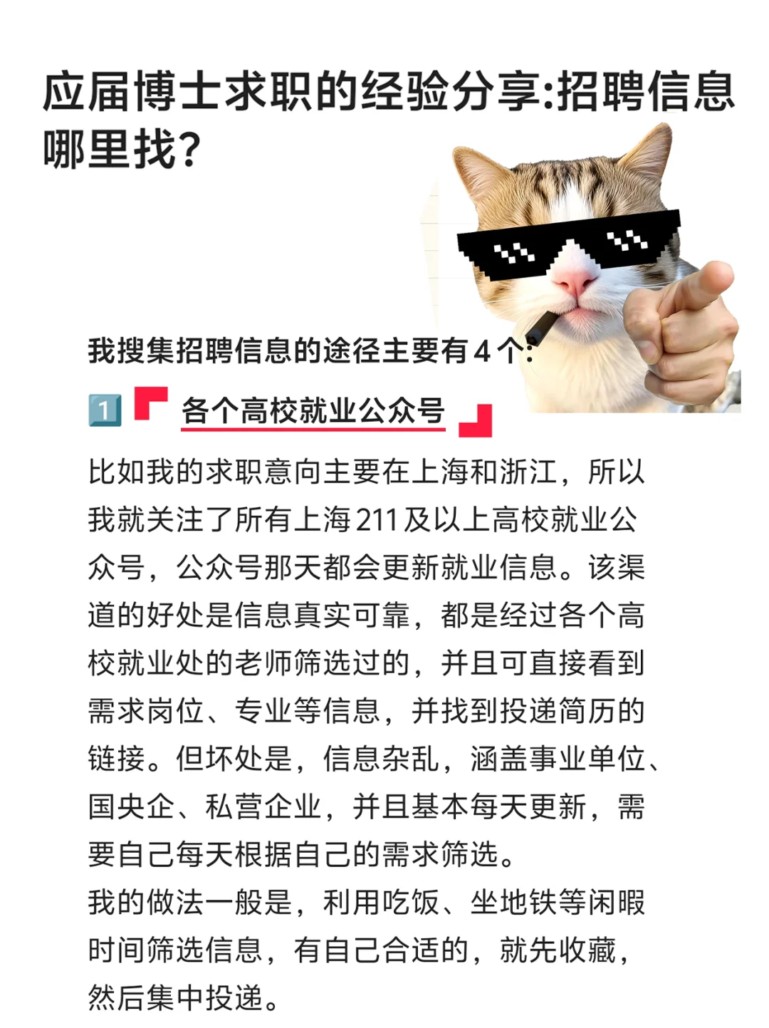 博士求职信息差,原来信息差是博士求职关键