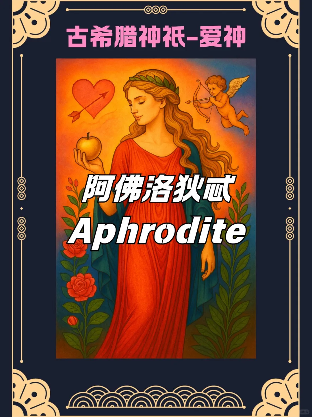 古希腊神祇——爱神阿佛洛狄忒｜5.20专题