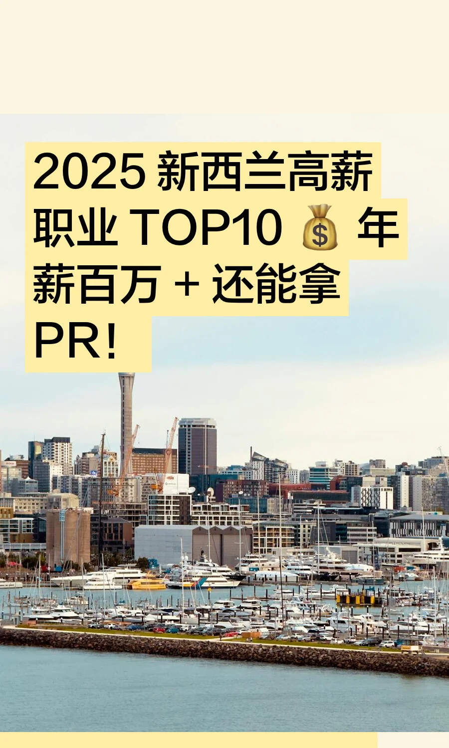 2025 新西兰高薪职业 TOP10 ? 年薪百万 +