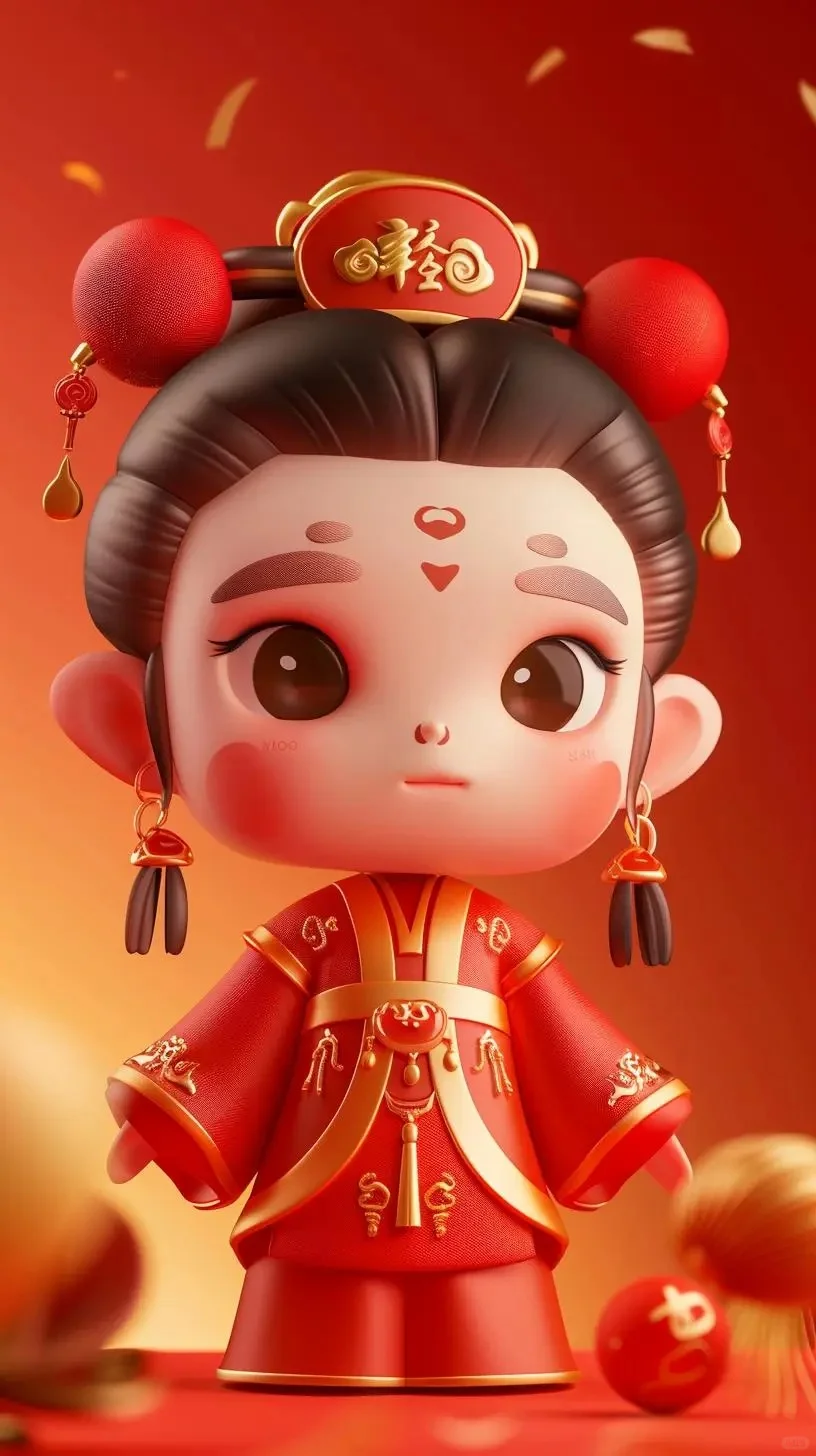 可爱又呆萌小美女