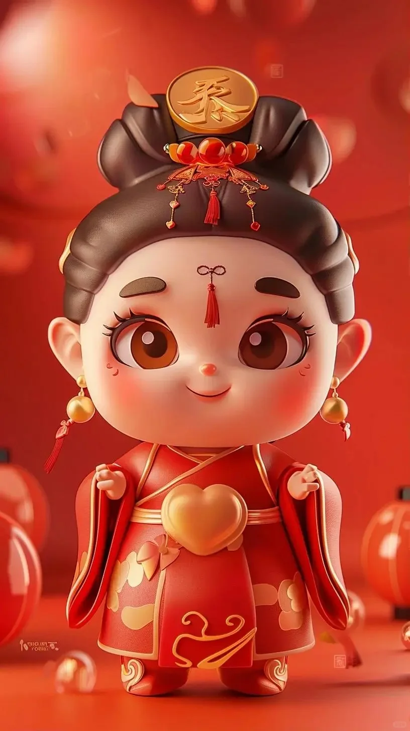 可爱又呆萌小美女