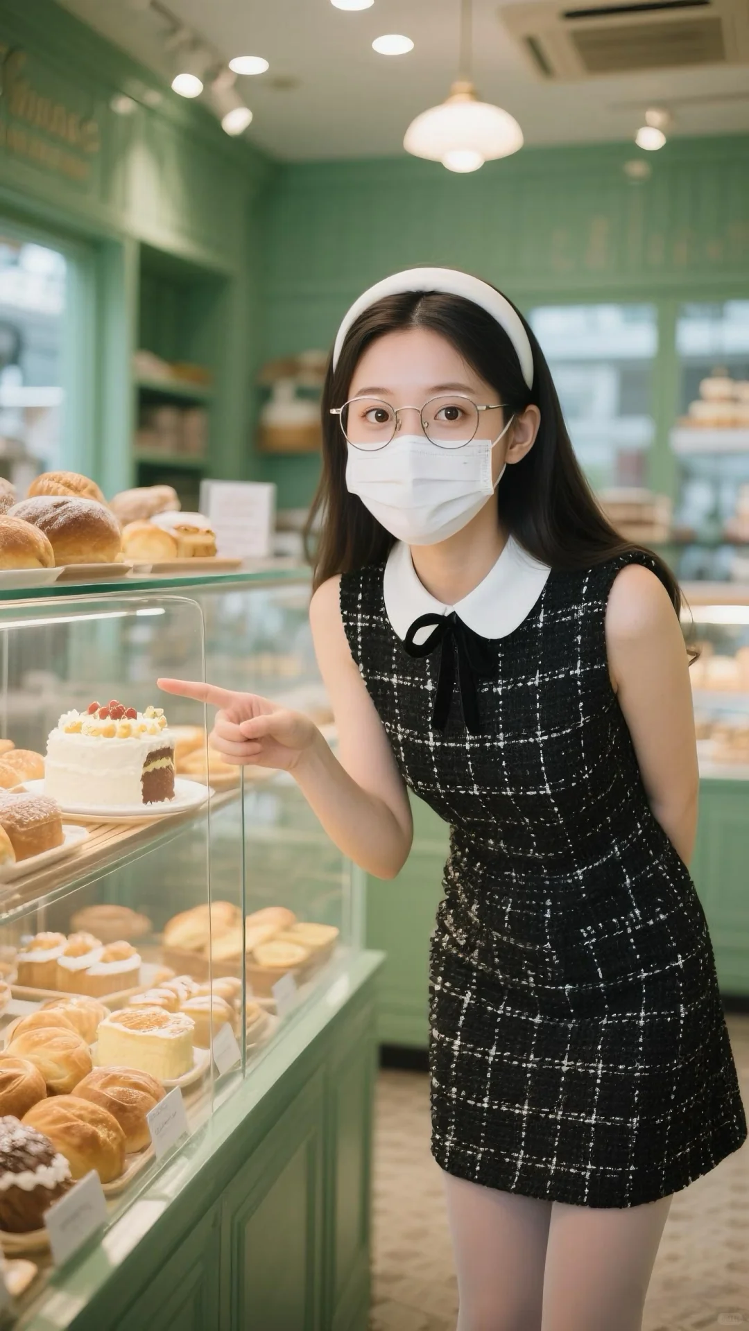 【AI原创摄影】面包店的奇妙邂逅