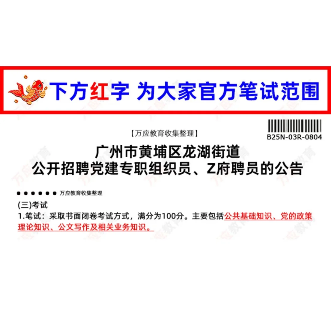 广州市黄埔区龙湖街道档建专职组织员政府聘