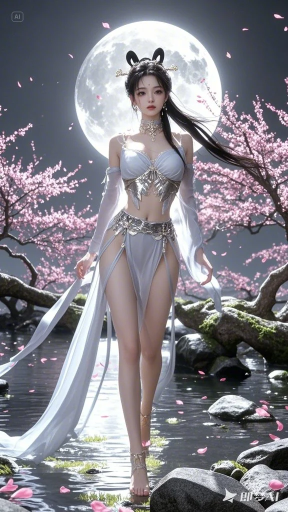 AI绘画，古风美女，附提示词