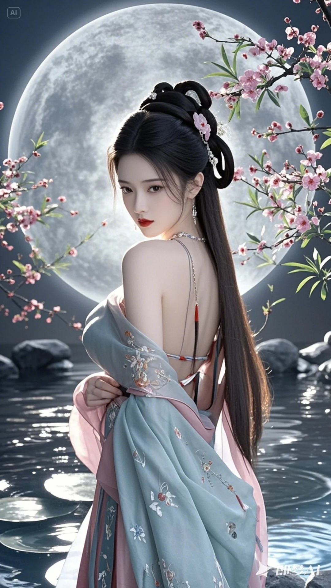 AI绘画，古风美女，附提示词