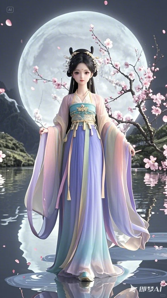 AI绘画，古风美女，附提示词