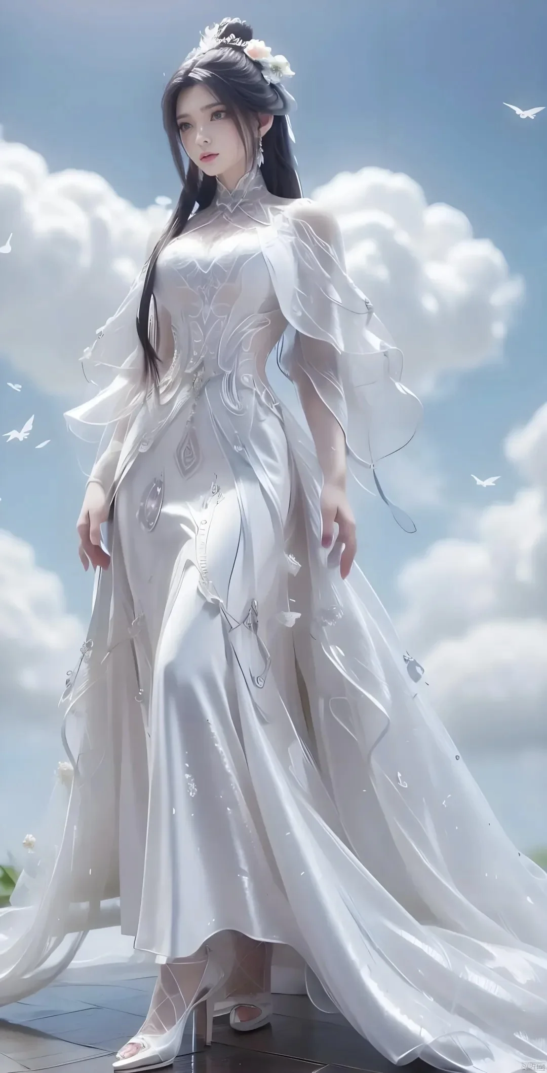 这真的是仙女吧，美的太超过了陆雪琪