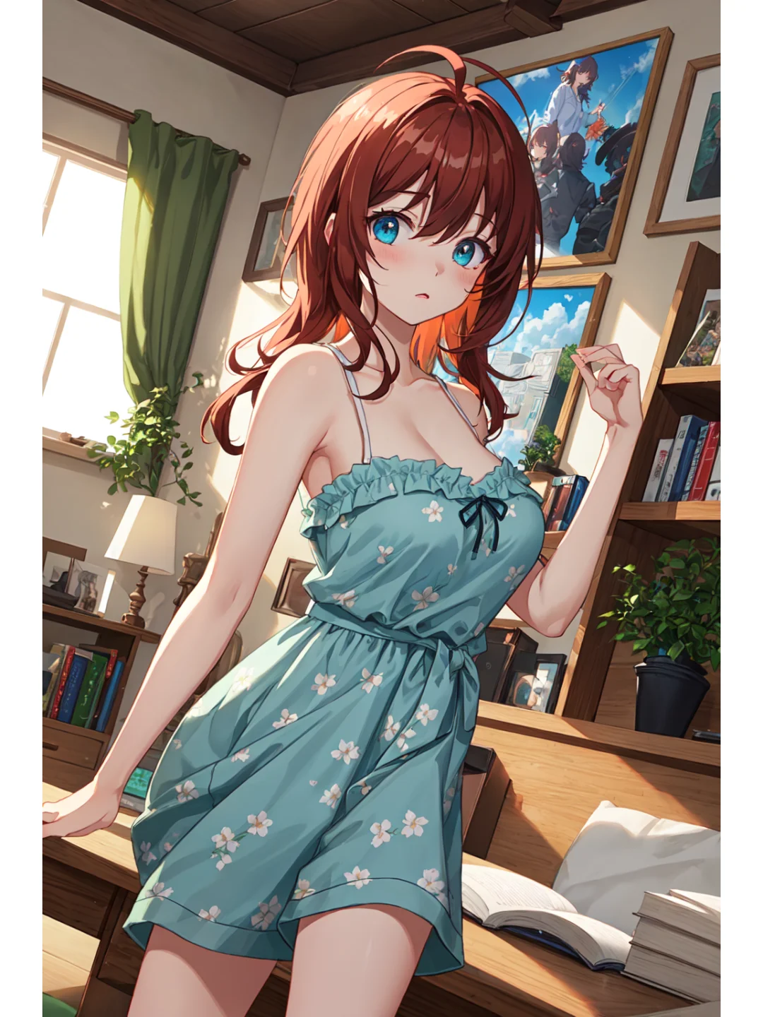 喜欢动漫美少女的看过来 来吧