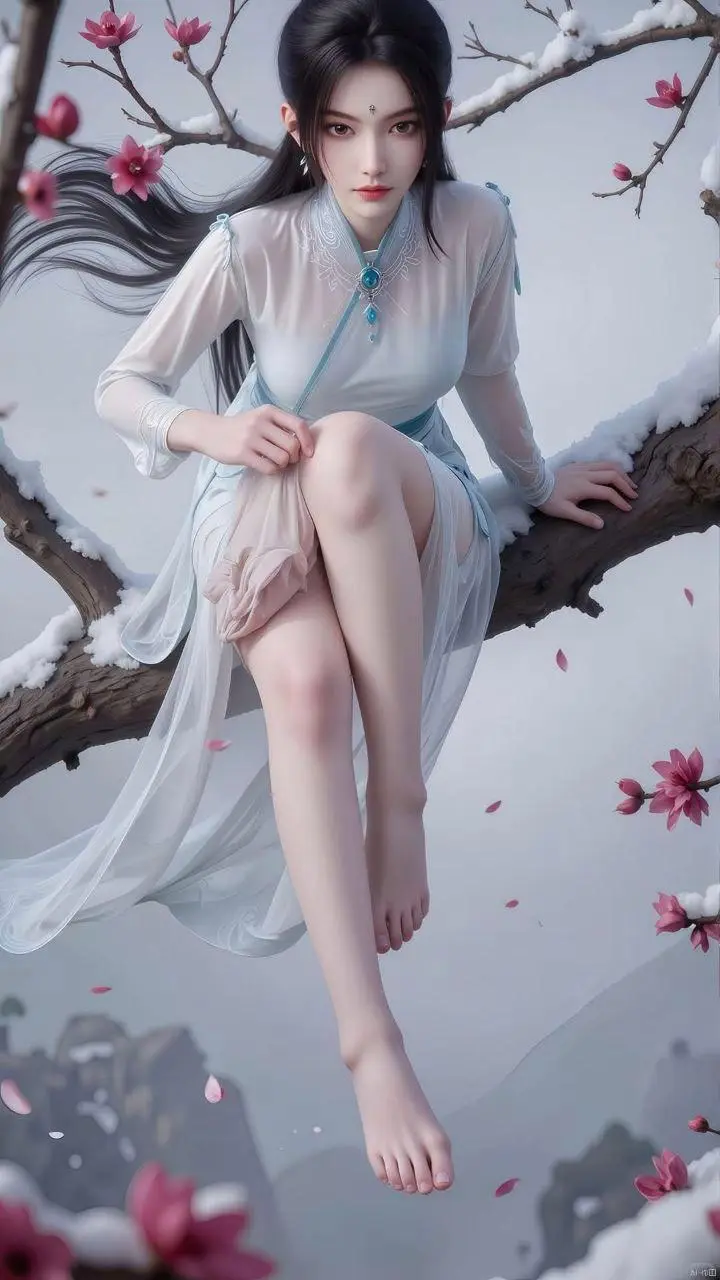 一袭白衣，如诗如画。剑气长城最锋利的月光