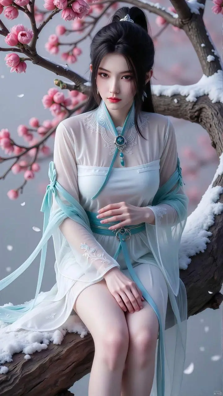 一袭白衣，如诗如画。剑气长城最锋利的月光