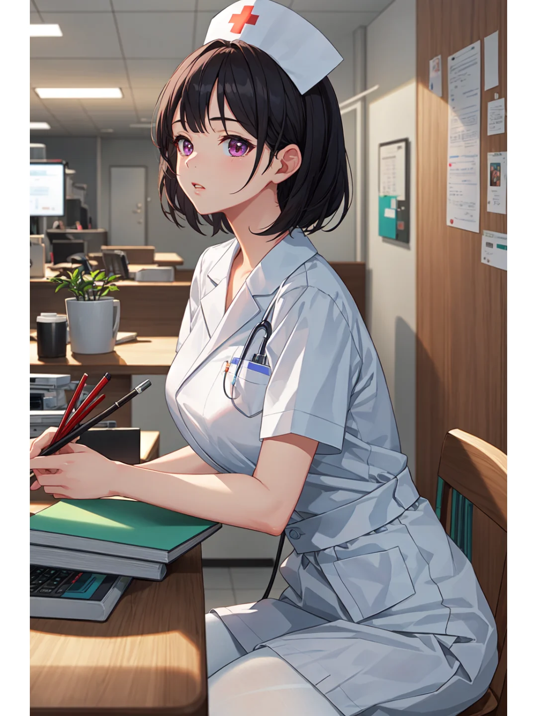 喜欢动漫美少女的看过来 来吧