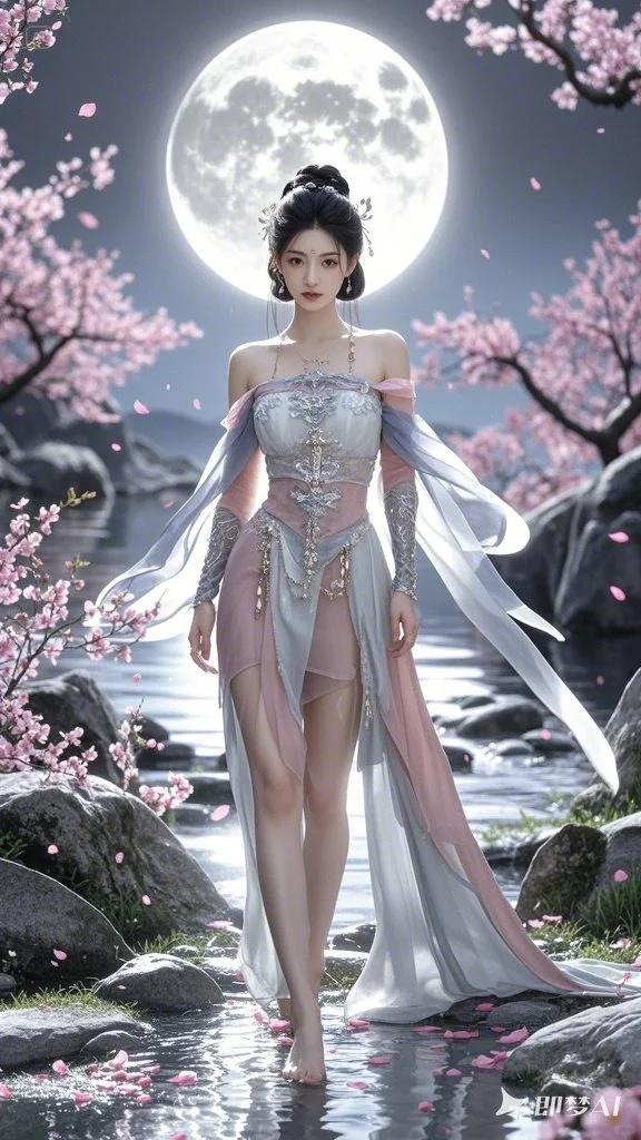 AI绘画，古风美女，附提示词