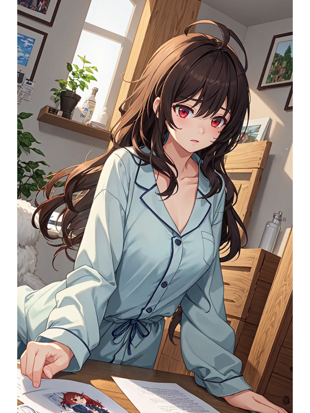 喜欢动漫美少女的看过来 来吧
